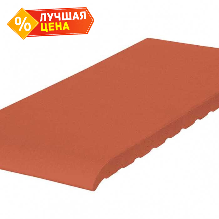 Клинкерный подоконник KING KLINKER 01 Ruby red, 200*120*15 мм
